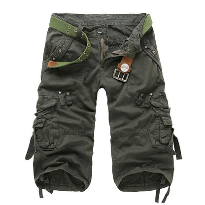Herren Cargo Shorts mit Mehreren Taschen