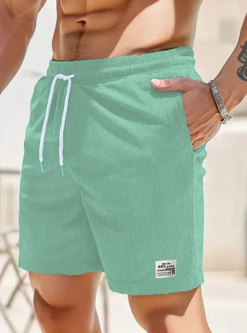 Herren Shorts Lässig Slim Fit Leicht Schnelltrocknend