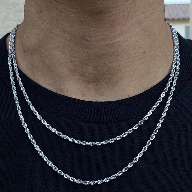 Herren Stilvolle Halskette Mit Kette