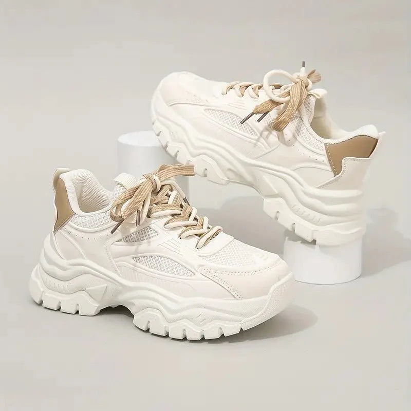 Damen Bequeme Trendige Sneakers