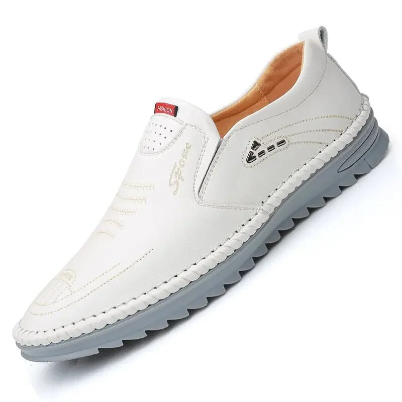 Herren Rutschfeste Lederschuhe Für Den Alltag