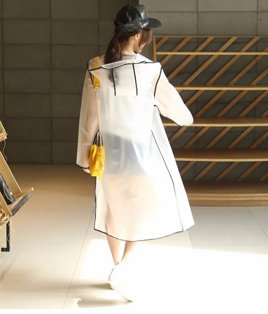 Fudus | Transparenter Regenmantel