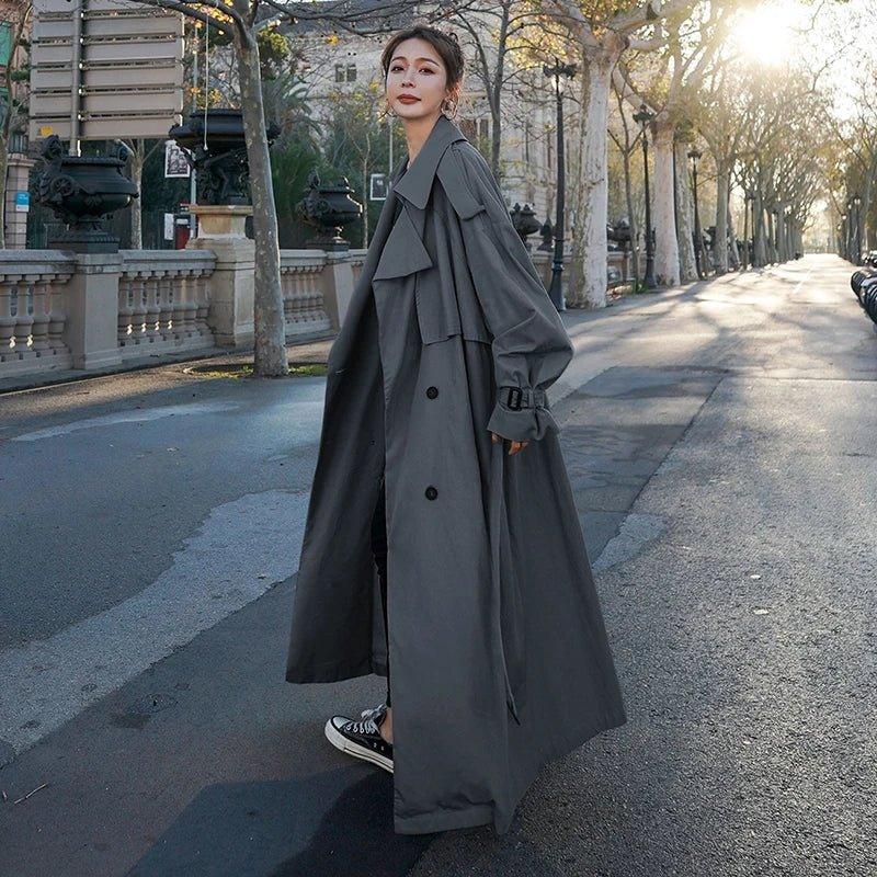 Fudus | Chic Übergröße Trenchcoat Für Ultimativen Stil Fit