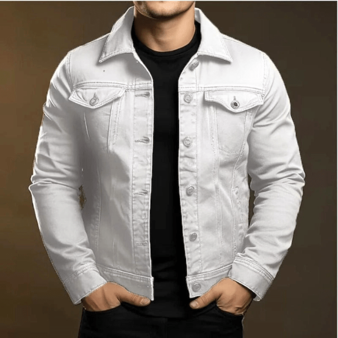 Herren Jeansjacke Denim Lässig & Trendig