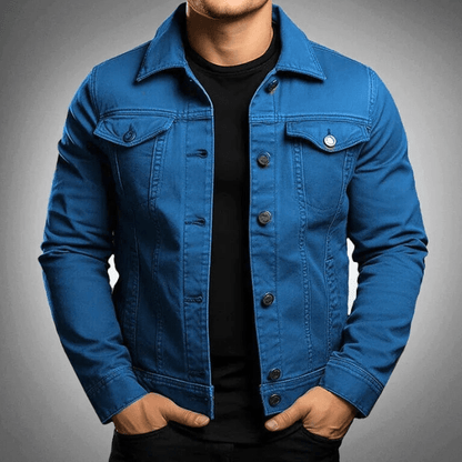 Herren Jeansjacke Denim Lässig & Trendig