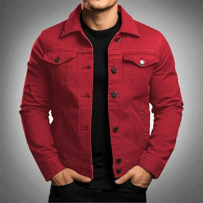 Herren Jeansjacke Denim Lässig & Trendig