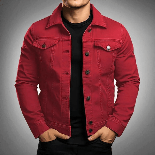 Herren Jeansjacke Denim Lässig & Trendig