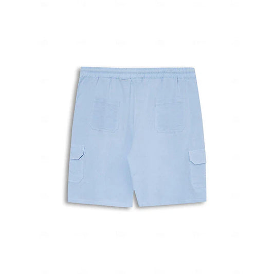 Fudus | Herren Cargo Leinen Shorts