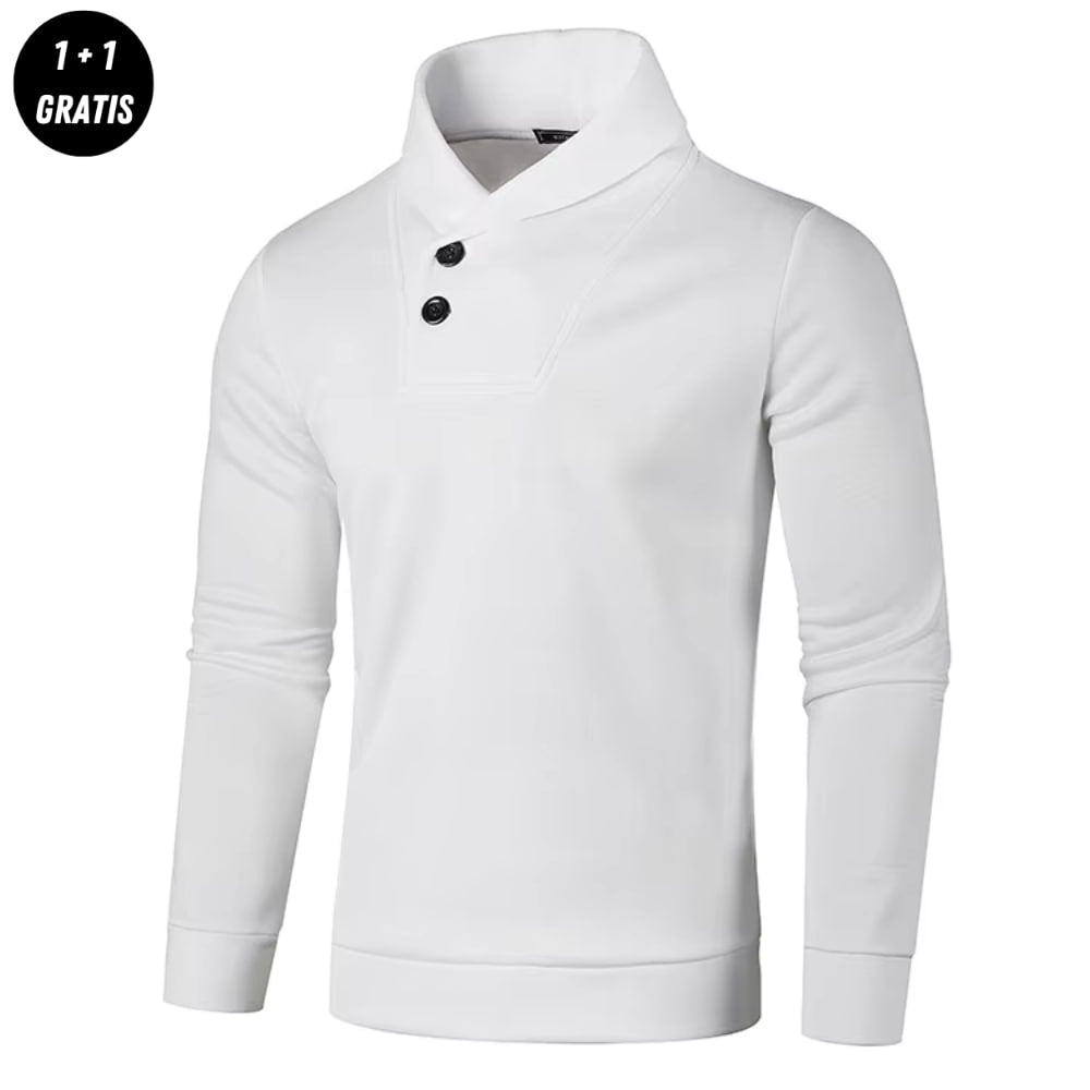 Eleganter herbst-pullover für herren