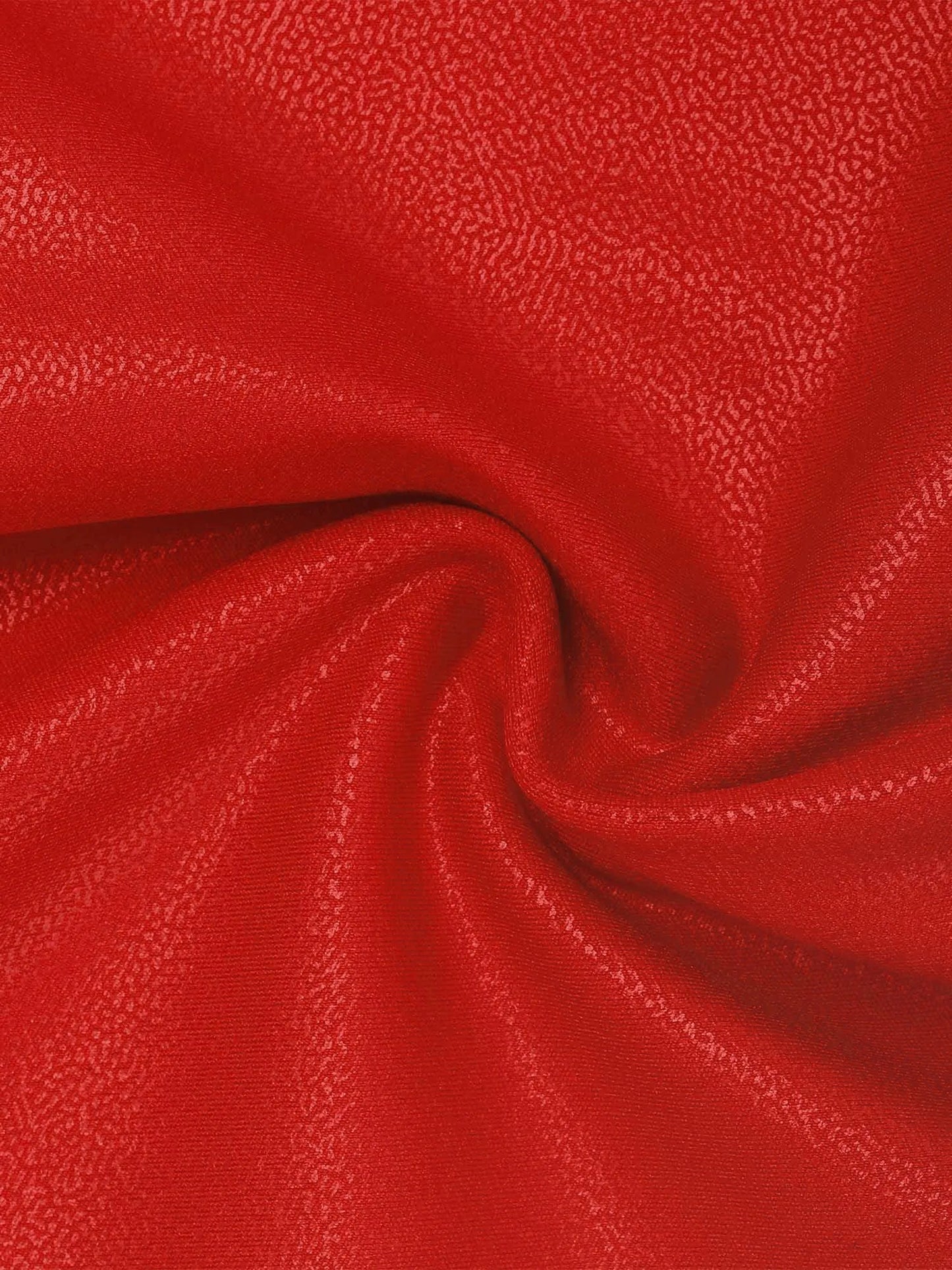 Fudus | Skulpturierendes Kunstleder Reißverschluss Mini Kleid