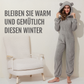 Fudus Fleece-Jumpsuit - Kuschelig & Wärmend mit Kapuze