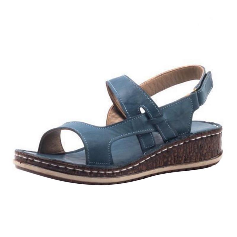 Damen Orthopädische Sommersandalen Mit Weicher Sohle Komfort