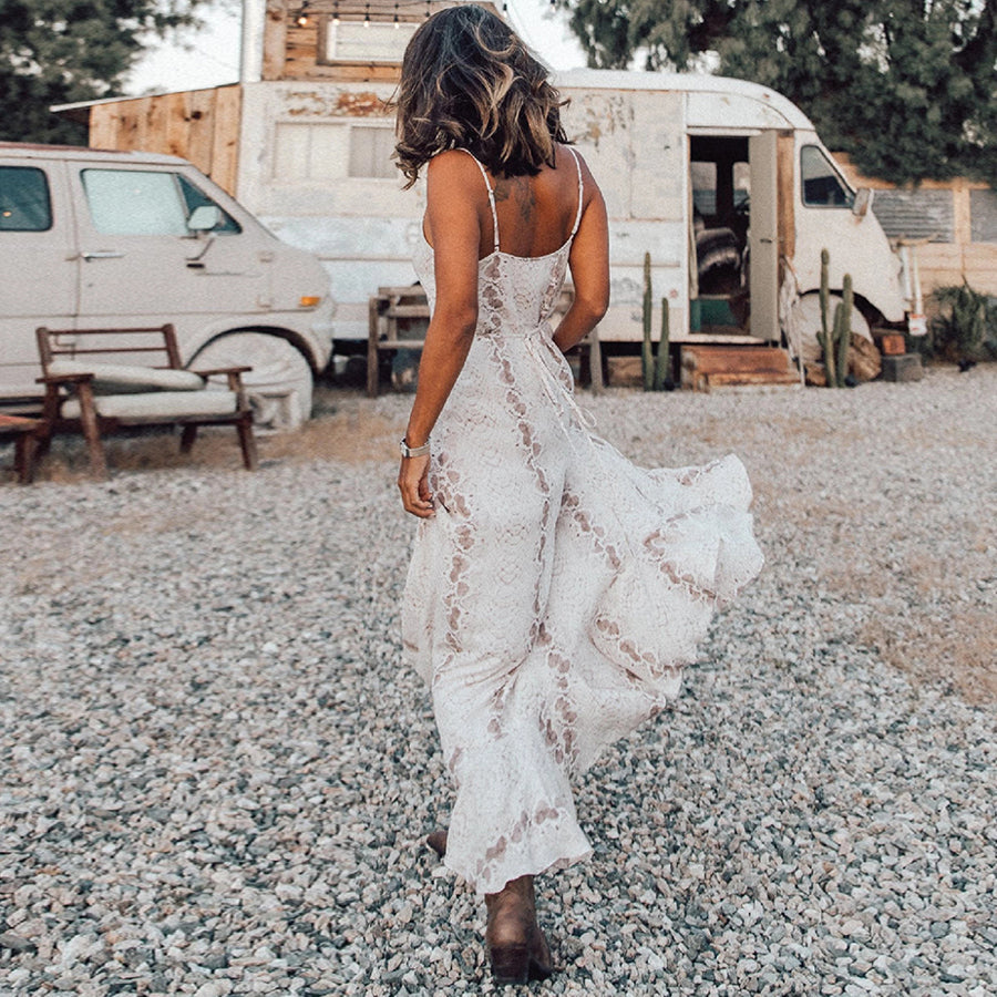 Sommerkleid Schlangenprint Zeitlos Chic