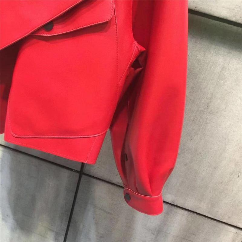 Gestalter Lederjacke Damen Weich Elegant Robust