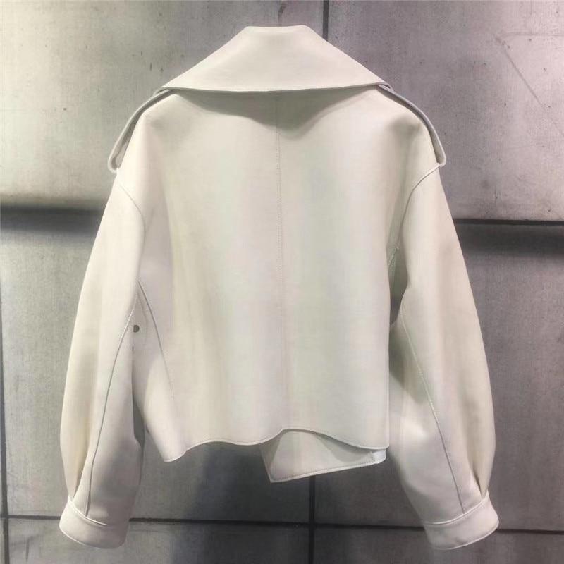 Gestalter Lederjacke Damen Weich Elegant Robust