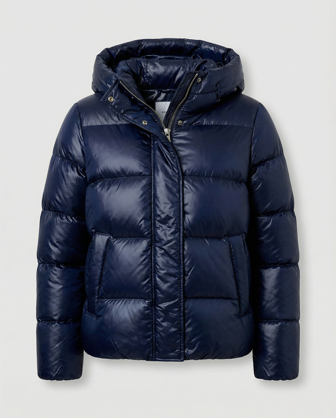 Damen Steppjacke mit Kapuze & Taschen | Fudus