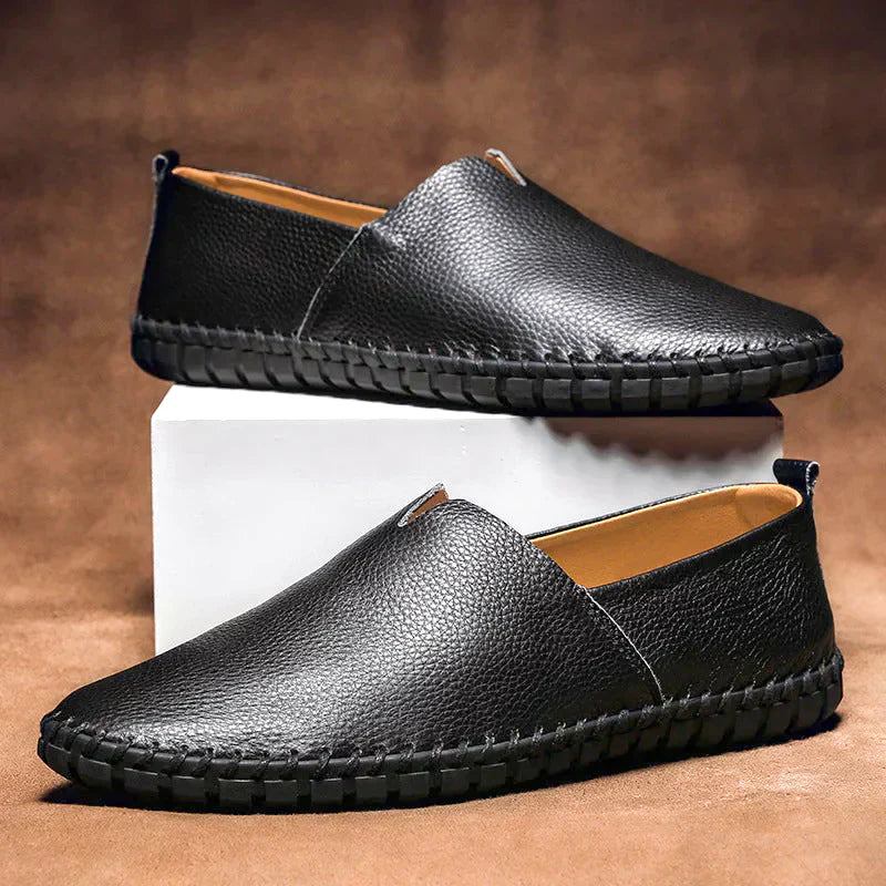 Fudus Elegante Herren Leder Loafer - Klassisch & Bequem