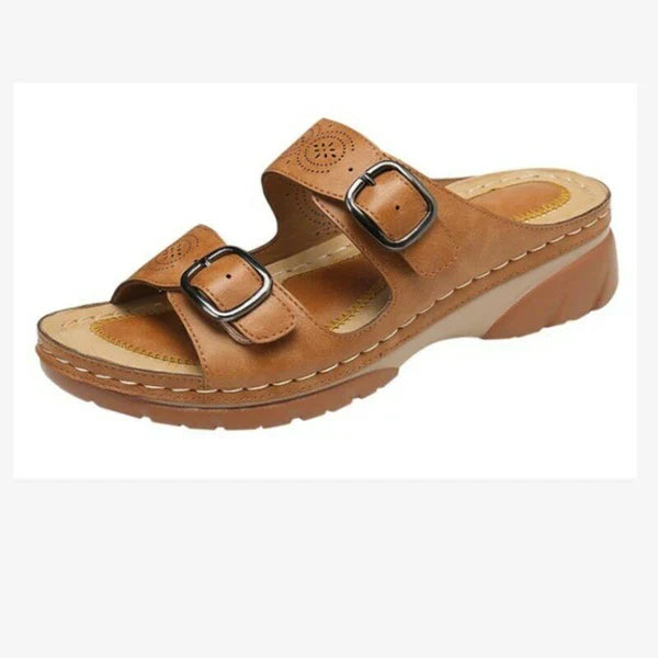 Damen Orthopädische Verstellbare Sandalen Mit Fußstütze