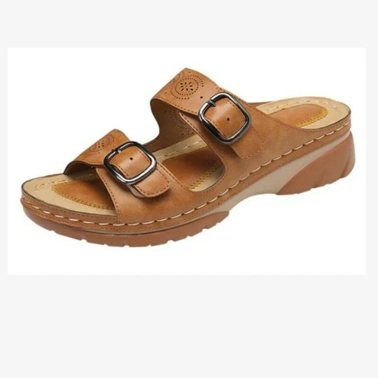 Damen Orthopädische Verstellbare Sandalen Mit Fußstütze