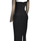 Maxi Kleid Mesh Elegant