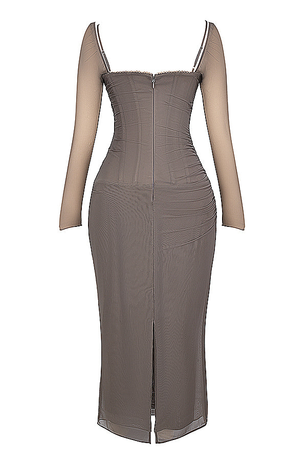 Maxi Kleid Mesh Elegant