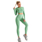 Fudus | Workout Sportbekleidung Gym Fitness Hohe Taille Nahtloses Yoga Satz