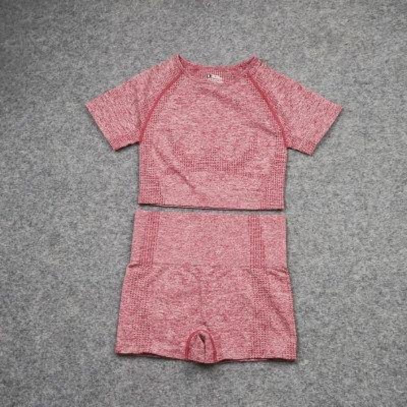 Fudus | Workout Sportbekleidung Gym Fitness Hohe Taille Nahtloses Yoga Satz