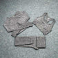 Fudus | Workout Sportbekleidung Gym Fitness Hohe Taille Nahtloses Yoga Satz