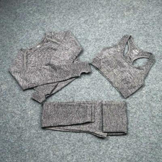 Sportbekleidung Workout Gym Fitness Hohe Taille Nahtloses Yoga