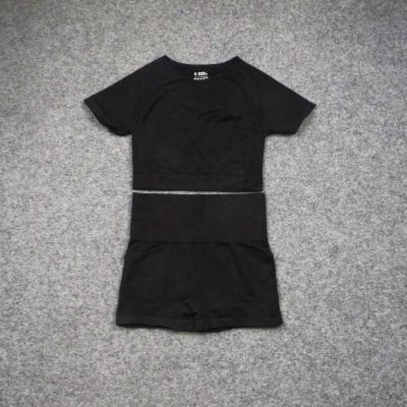 Fudus | Workout Sportbekleidung Gym Fitness Hohe Taille Nahtloses Yoga Satz