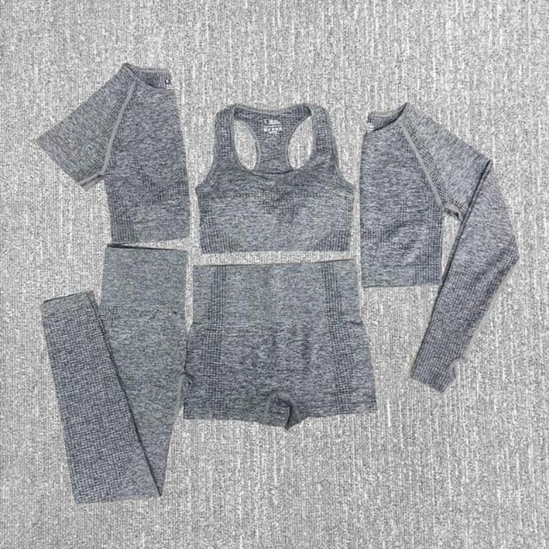 Sportbekleidung Workout Gym Fitness Hohe Taille Nahtloses Yoga