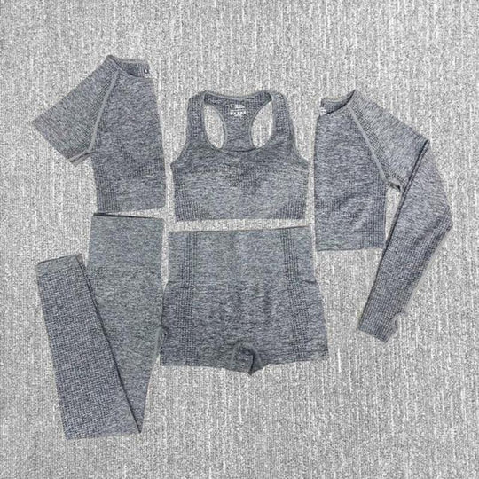 Sportbekleidung Workout Gym Fitness Hohe Taille Nahtloses Yoga