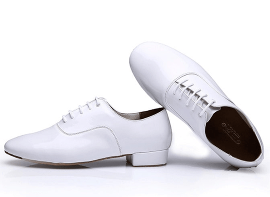 Herren Leder Weicher Boden Lateinische Tanzschuhe