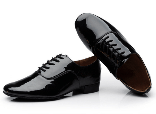 Herren Leder Weicher Boden Lateinische Tanzschuhe