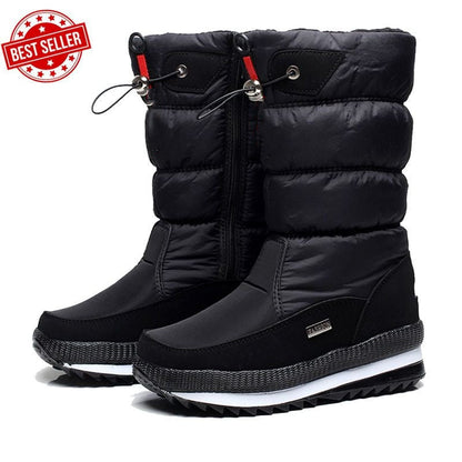 Fudus Winterstiefel Orthopädisch Schwarz - Clara