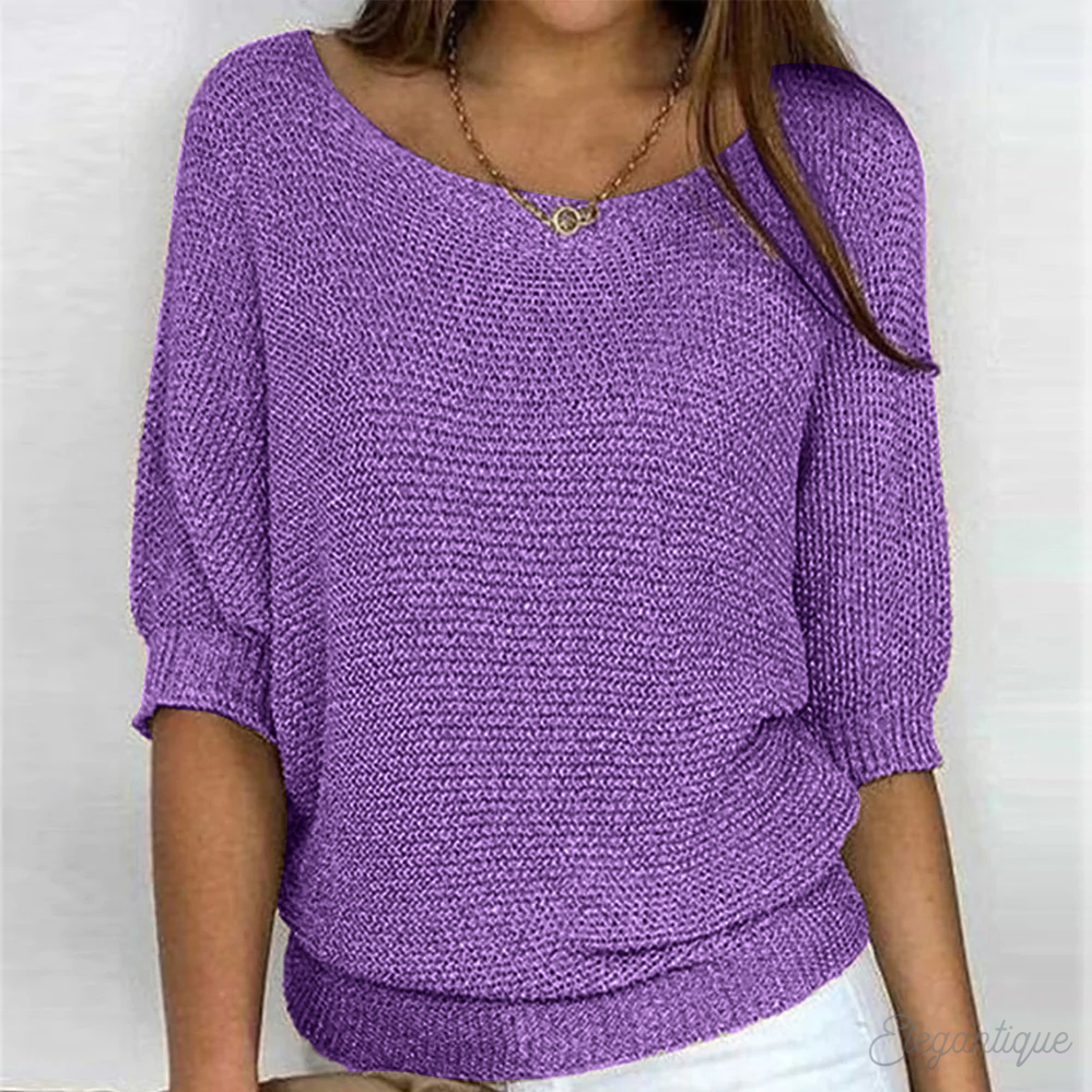 Eleganter Kaschmirpullover