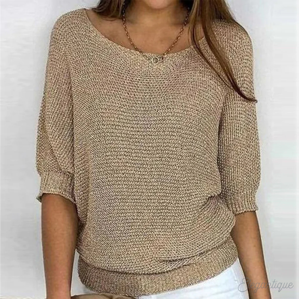 Eleganter Kaschmirpullover