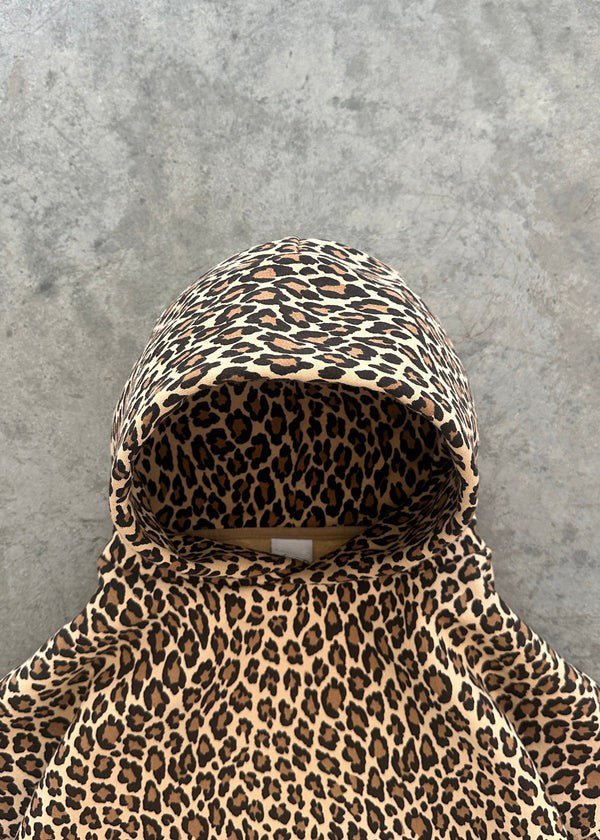 Unisex-Hoodie mit Leopardenmuster