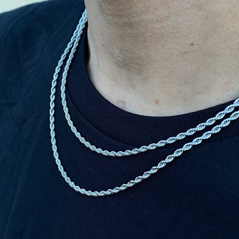 Herren Stilvolle Halskette Mit Kette