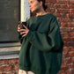 Klara's - Damen Oversized Sweatshirt in einfarbigem Design