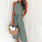 Sandra - Maritimes Streifen-Jumpsuit