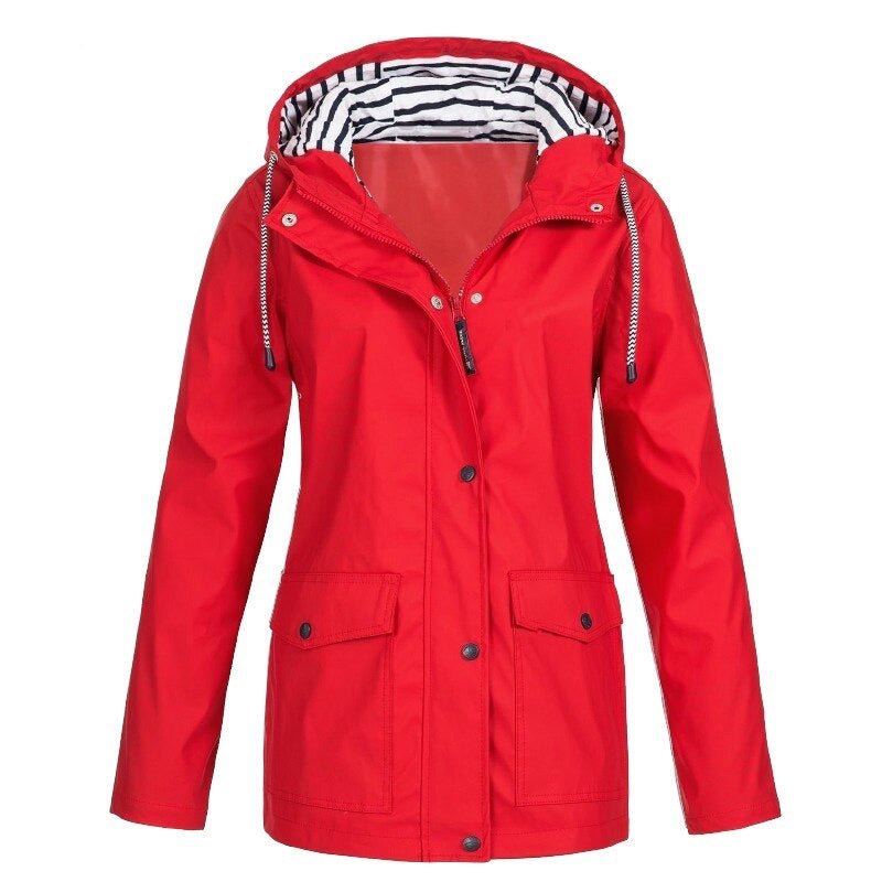 Damen Wanderjacke 3 in 1 Wasserfest Winddicht Atmungsaktiv Outdoor