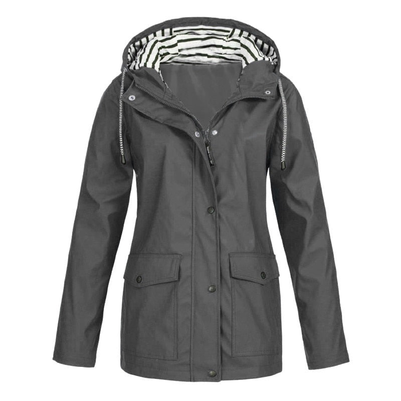 Damen Wanderjacke 3 in 1 Wasserfest Winddicht Atmungsaktiv Outdoor