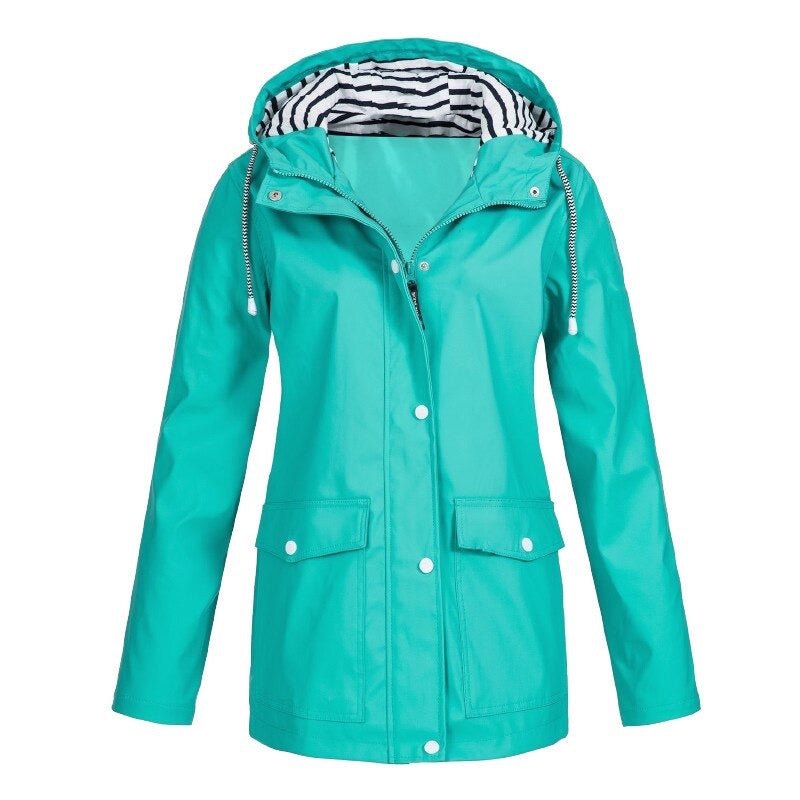 Damen Wanderjacke 3 in 1 Wasserfest Winddicht Atmungsaktiv Outdoor