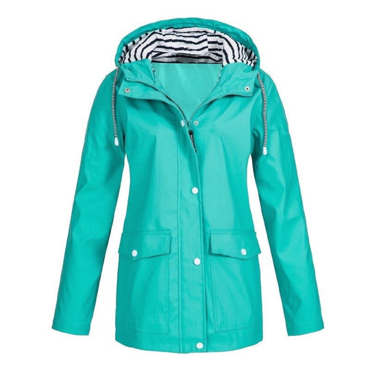 Damen Wanderjacke 3 in 1 Wasserfest Winddicht Atmungsaktiv Outdoor