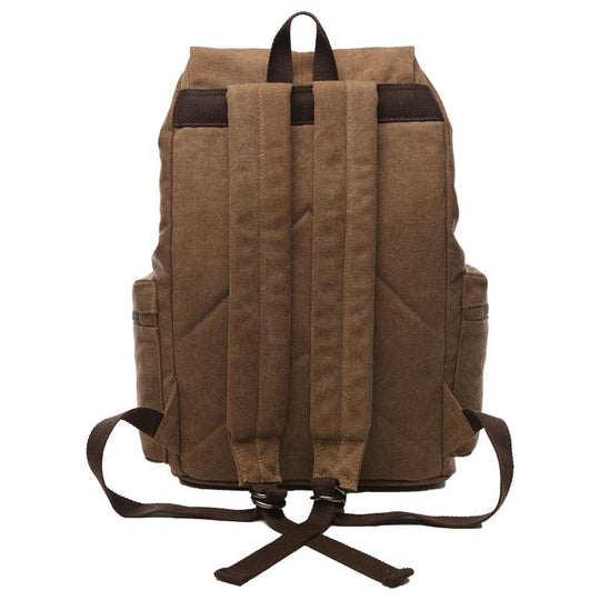 Großer Canvas Rucksack Vielseitig Robust