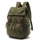 Großer Canvas Rucksack Vielseitig Robust
