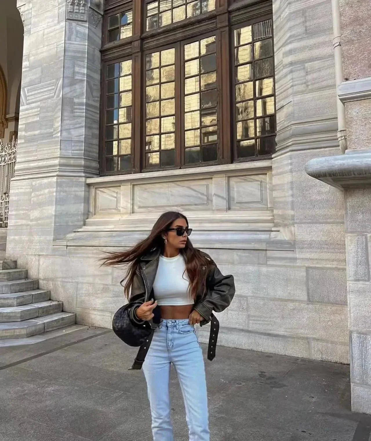 Fudus | Classic Retro Lederjacke Für Zeitlosen Stil