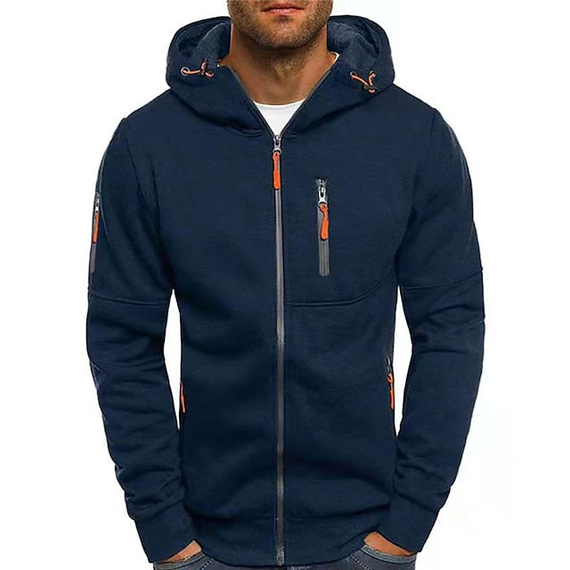 Herren Bequemer Herren-Kapuzenpullover für Alltag