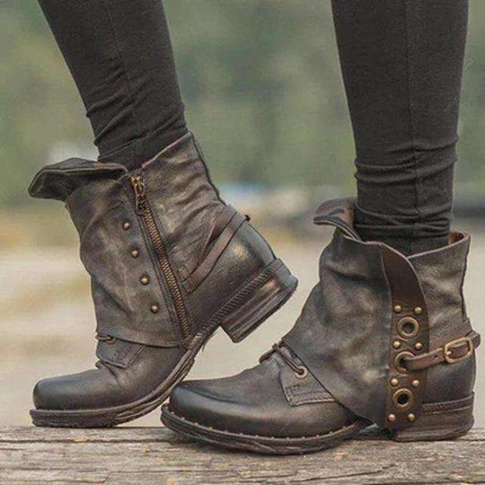 Damen Orthopädische Stiefel Mit Unterstützung Und Eleganz